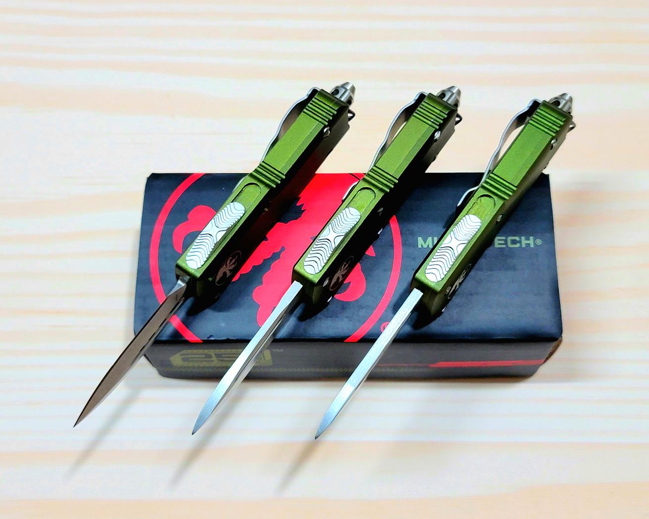 Microtech Ultratech Mini OTF Knife (SV-GR) - Ảnh 3