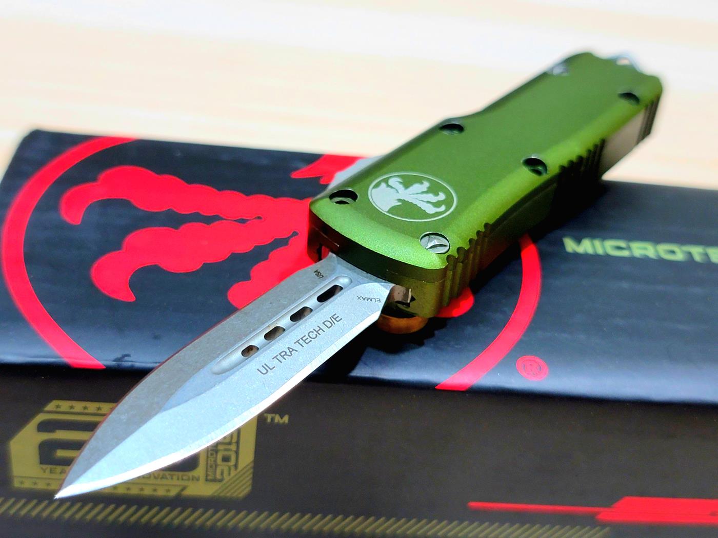 Microtech Ultratech Mini OTF Knife (SV-GR) - Ảnh 7