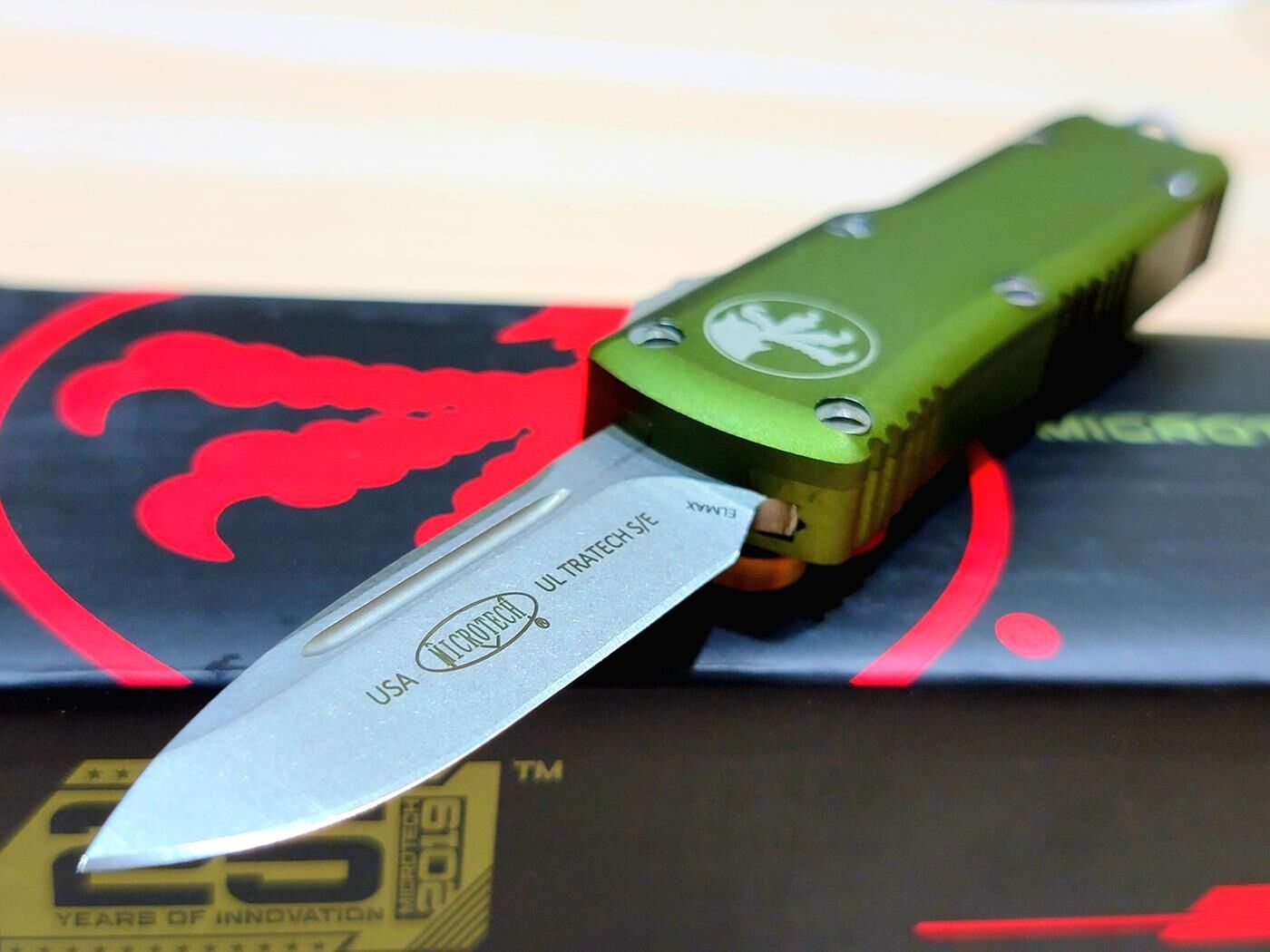 Microtech Ultratech Mini OTF Knife (SV-GR) - Ảnh 9
