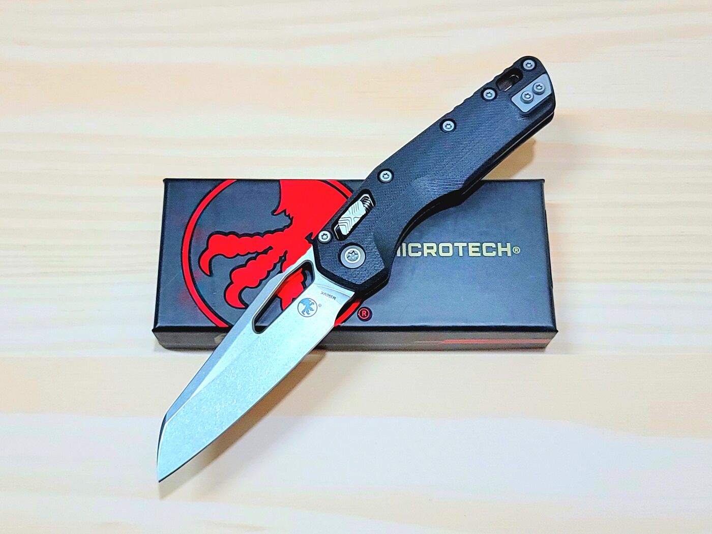 Microtech MSI RAM-LOK Manual Folding Knife (SV-BK)