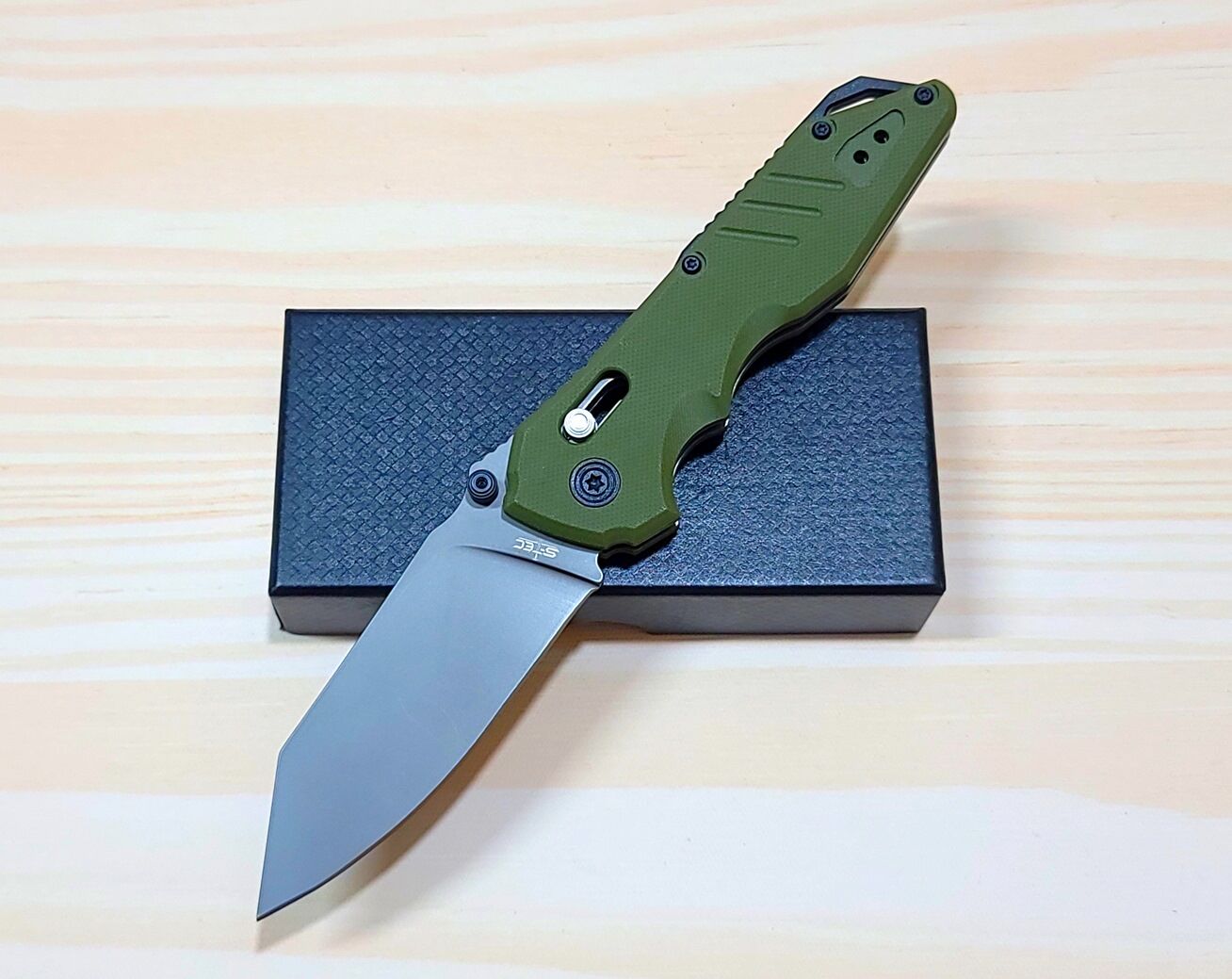 S-TEC Rapid Lock Folding Knife (GY-GR)