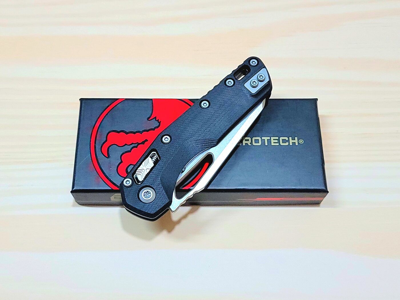 Microtech MSI RAM-LOK Manual Folding Knife (SV-BK) - Ảnh 5
