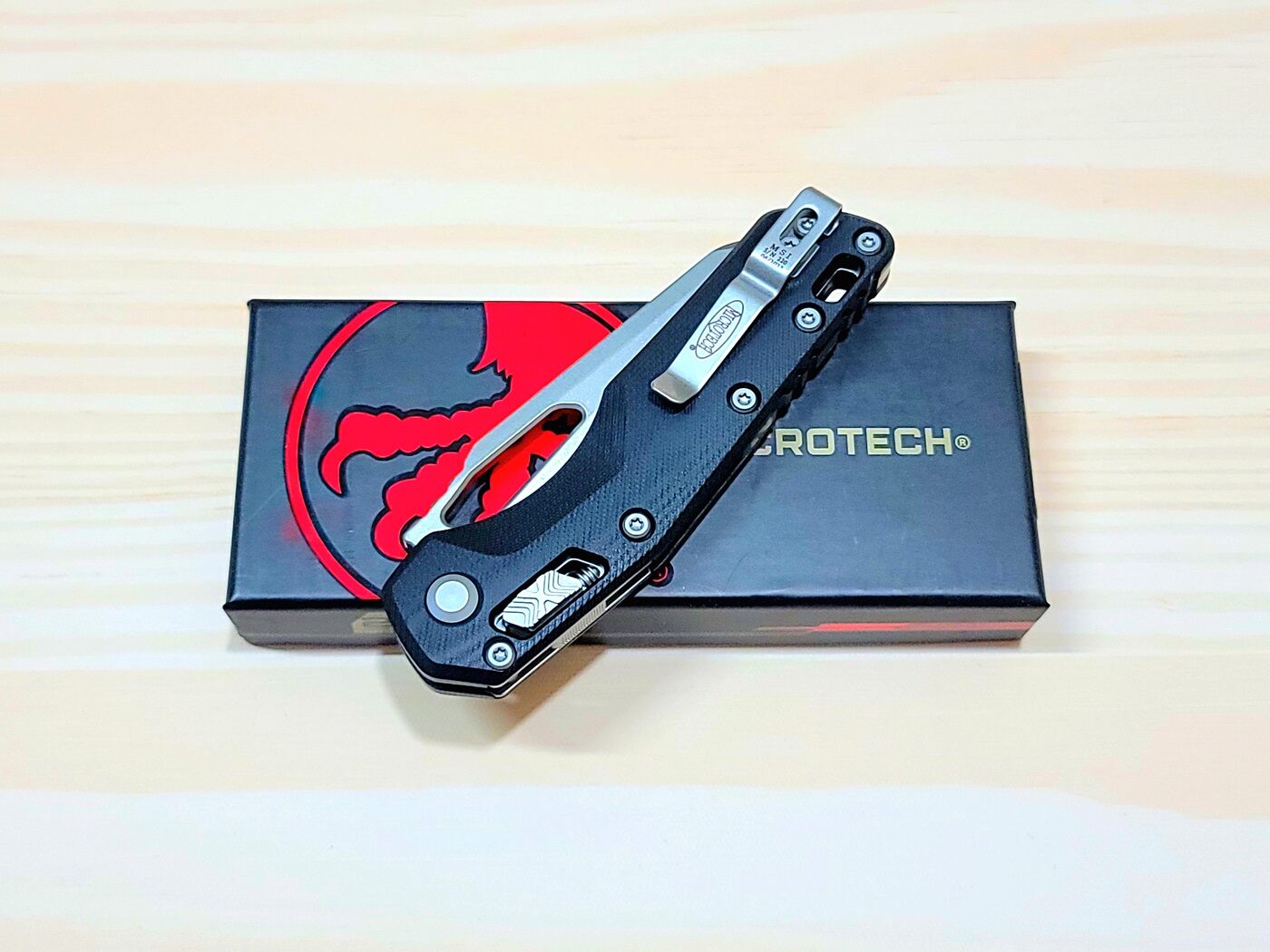 Microtech MSI RAM-LOK Manual Folding Knife (SV-BK) - Ảnh 6
