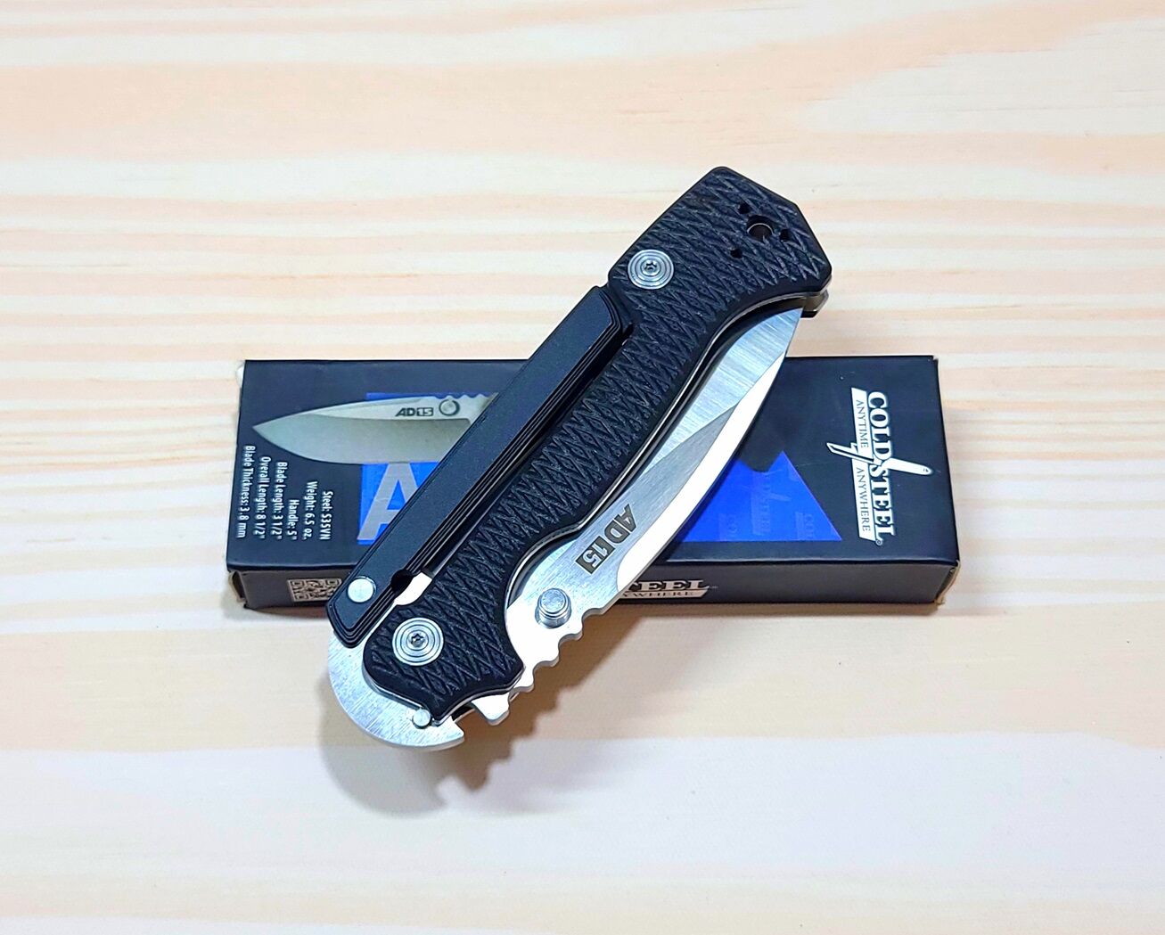 Cold Steel AD-15 Scorpion Lock Folding Knife (Premium Version) - Ảnh 5