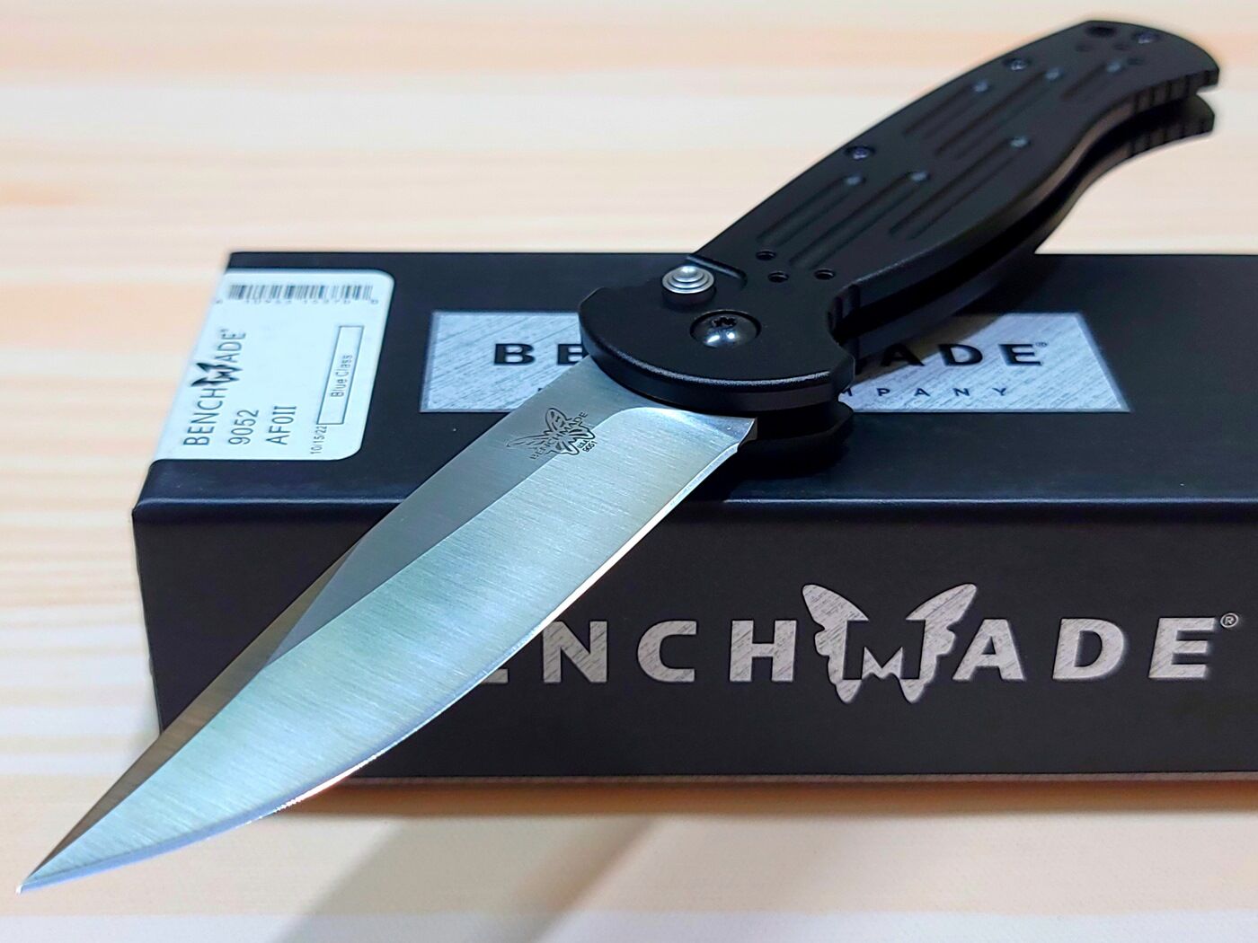 Benchmade 9051 AFO II Auto Folding Knife (SV-BK) - Ảnh 4