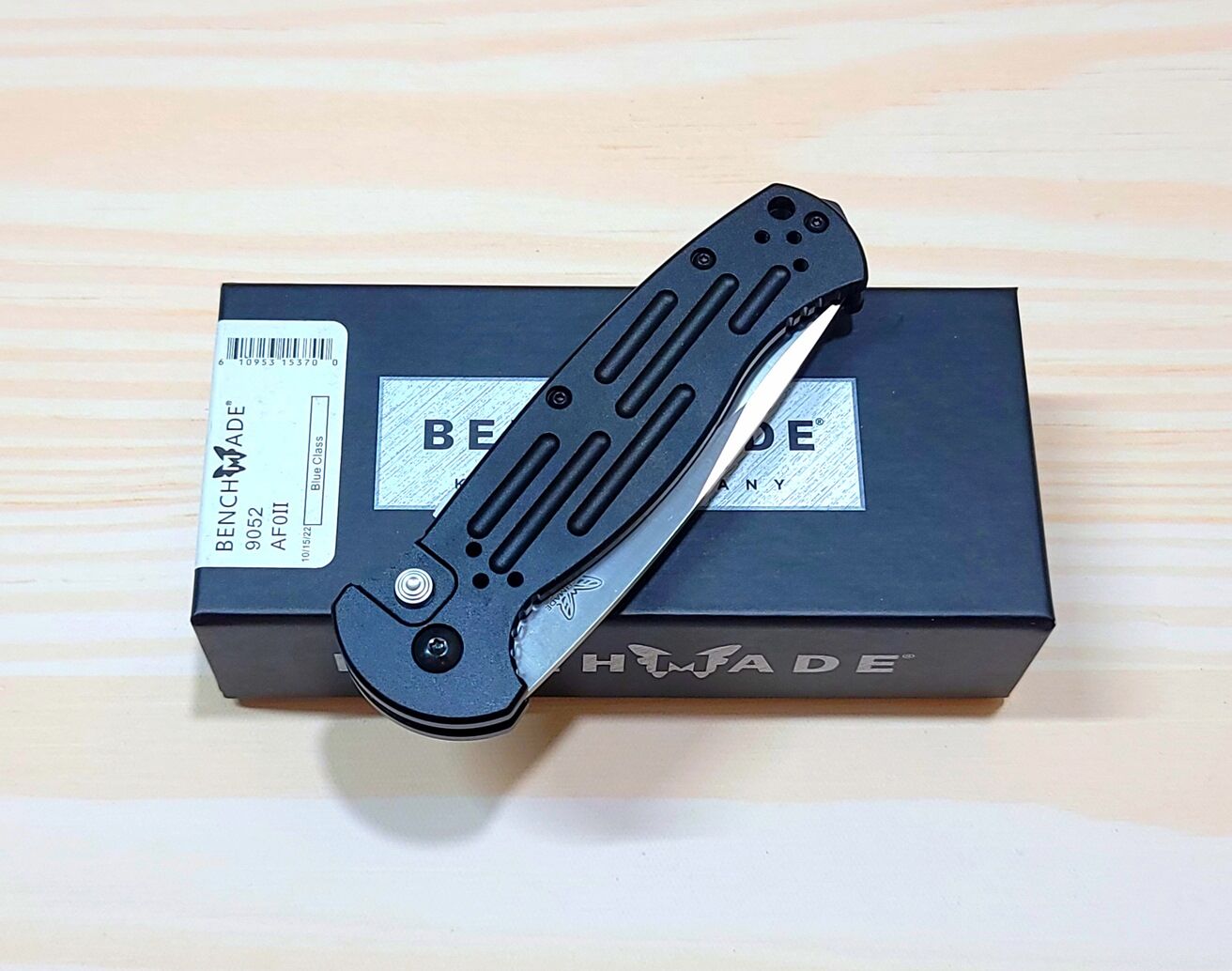 Benchmade 9051 AFO II Auto Folding Knife (SV-BK) - Ảnh 5