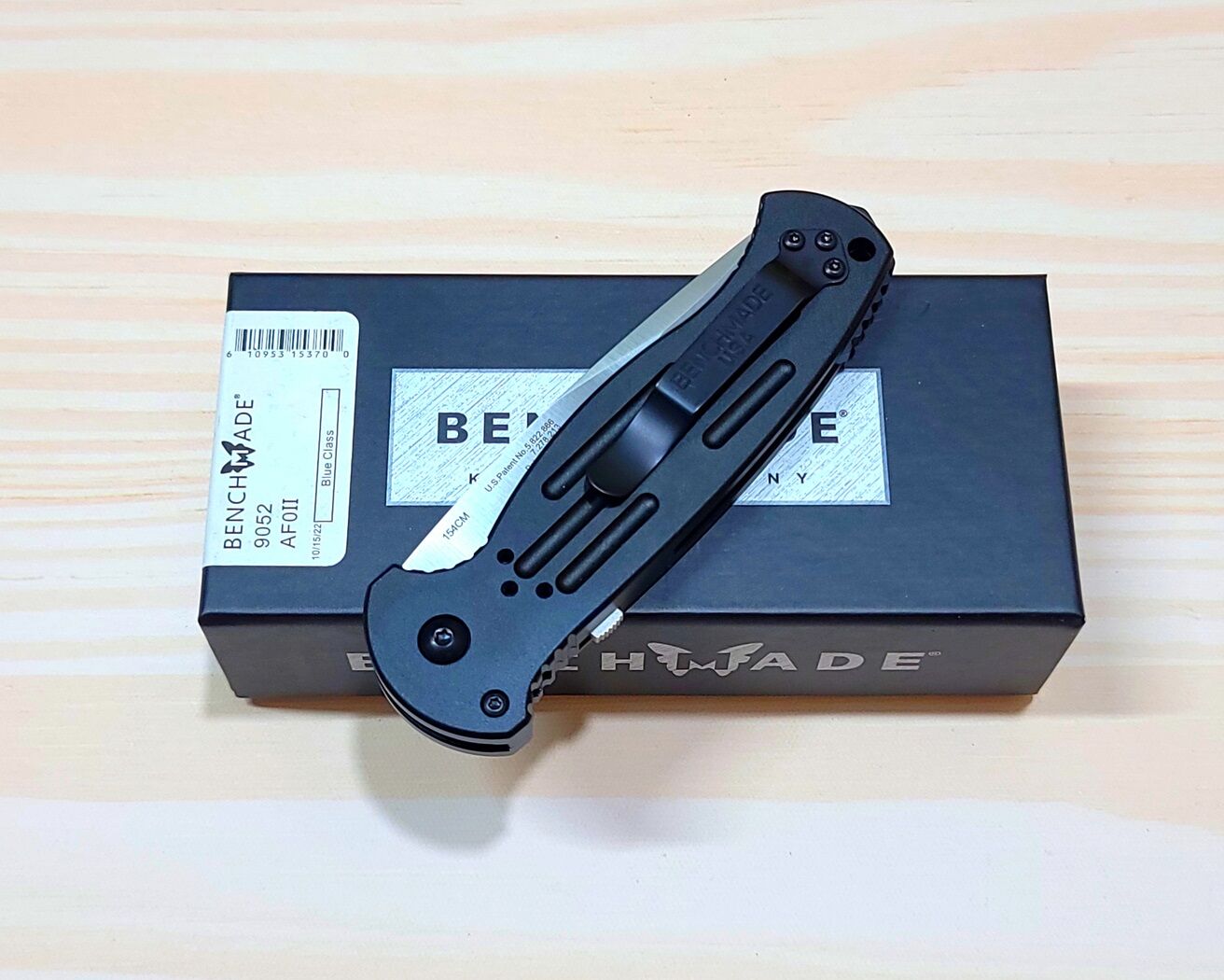 Benchmade 9051 AFO II Auto Folding Knife (SV-BK) - Ảnh 6