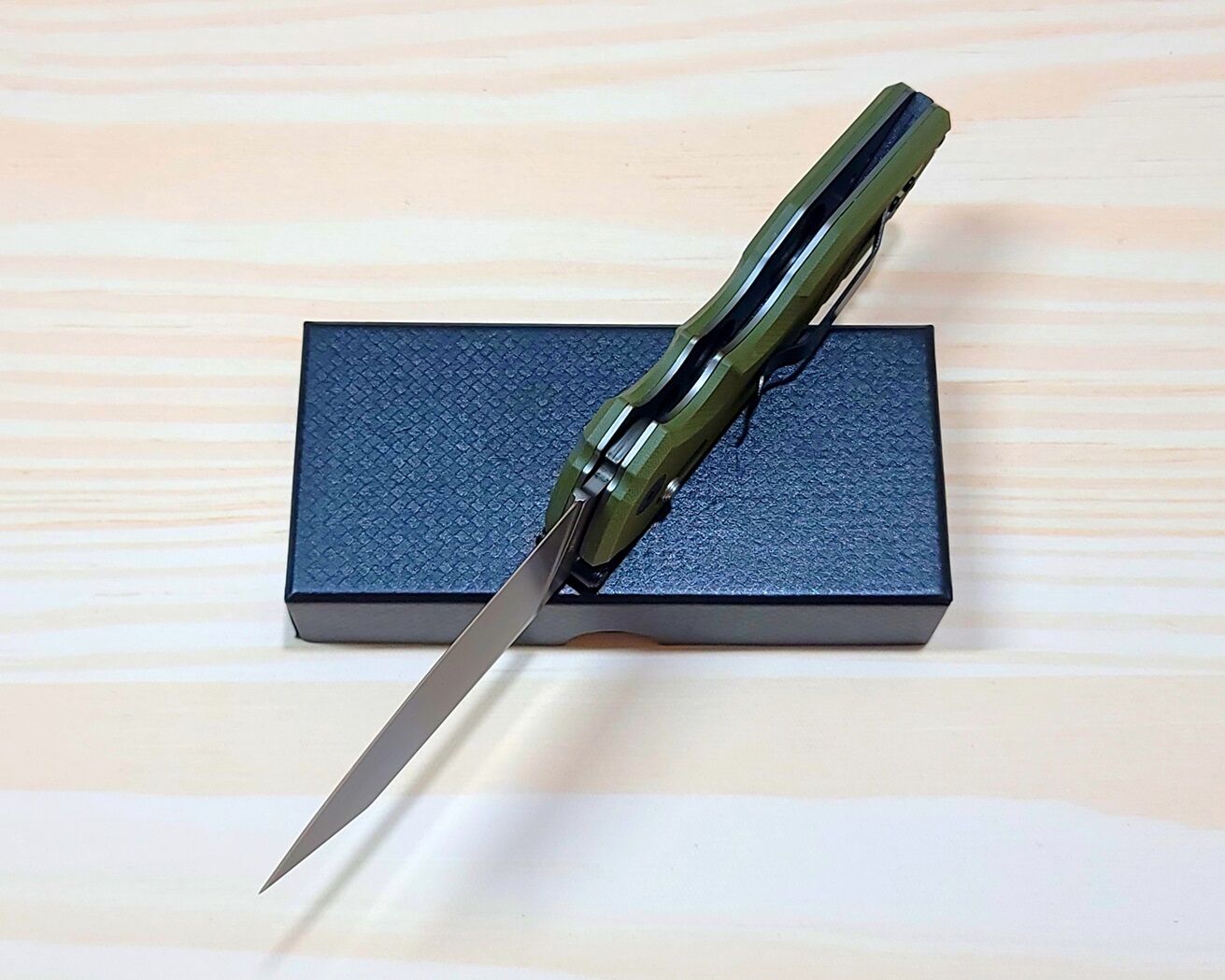 S-TEC Rapid Lock Folding Knife (GY-GR) - Ảnh 3