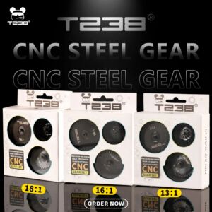 T238 Steel CNC 18:1/16:1/13:1 Gearset Basic Edition