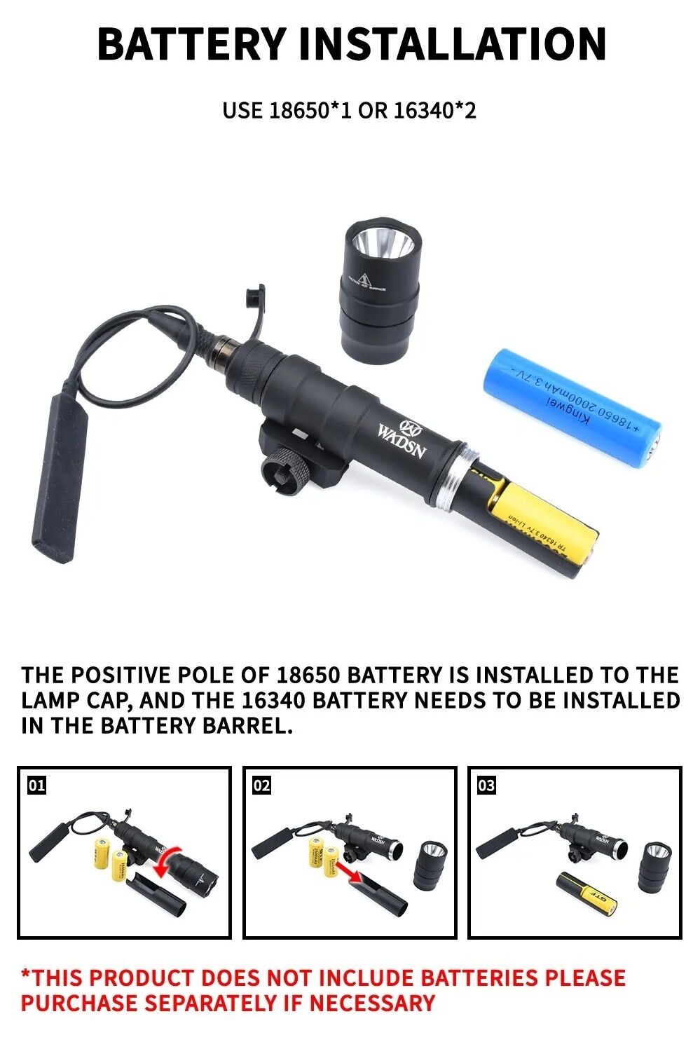 WADSN SureFire M600DF Ultra Dual Fuel Scout Light (1400Lumen) - Ảnh 10