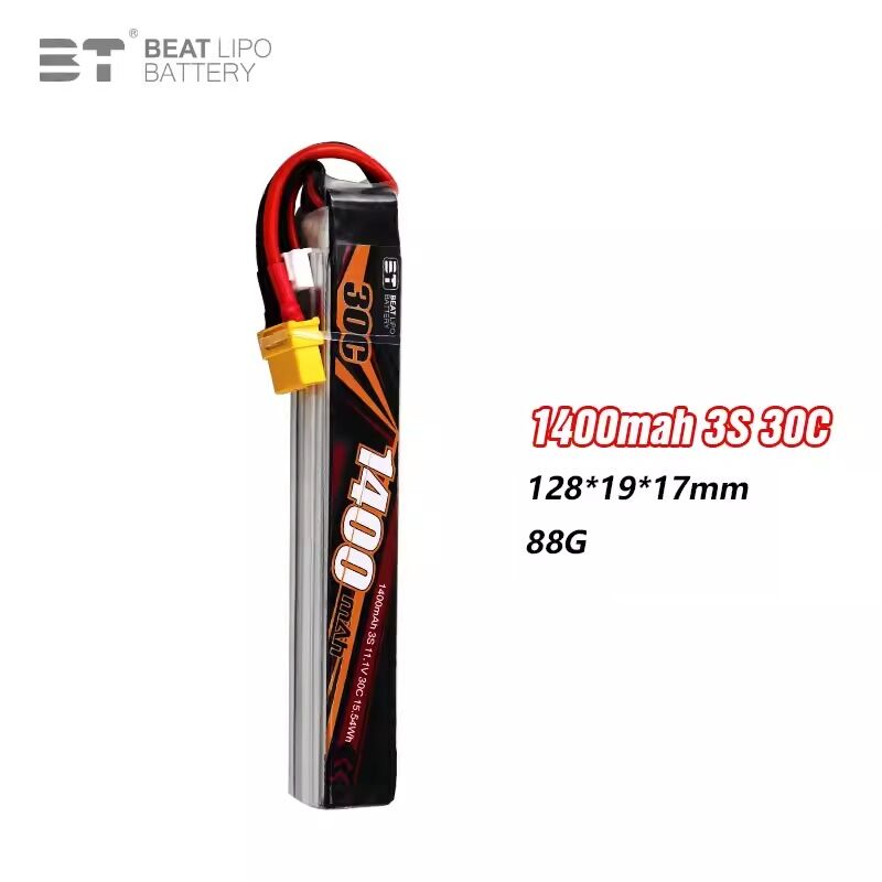BEAT 1100mAh/1400mAh/30C/11.1V Lipo Battery - Ảnh 3