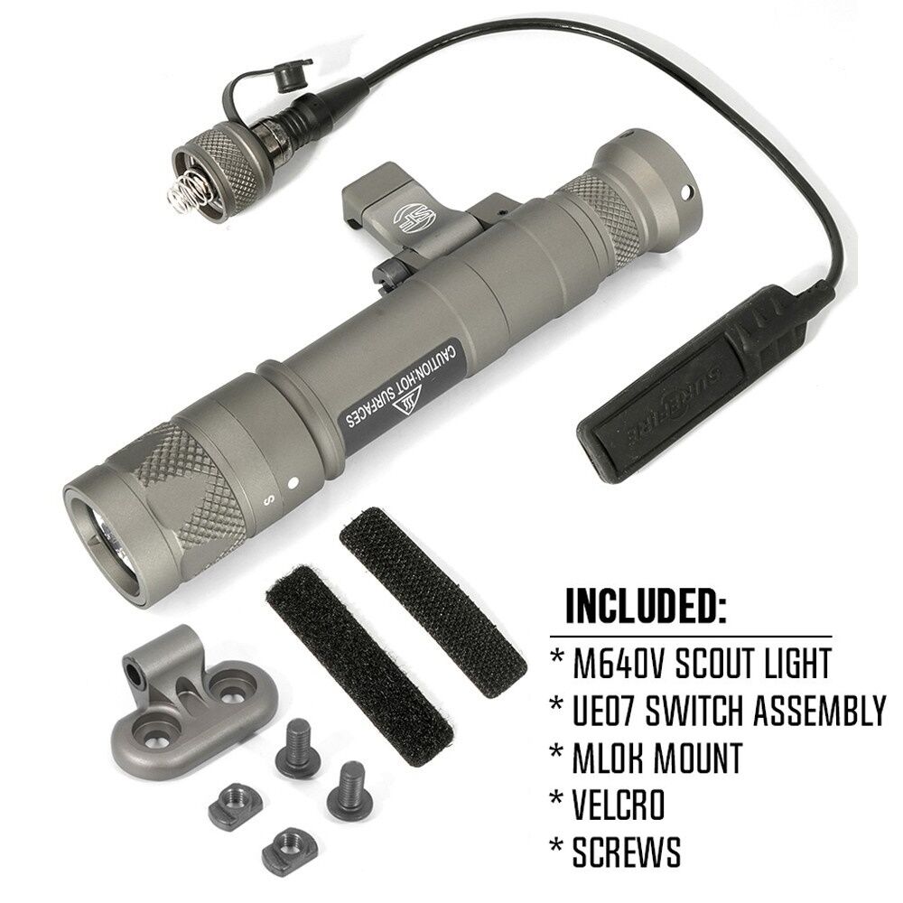 Specprecision SureFire M640V Ultra Dual Fuel Scout Light (1400Lumen) - Ảnh 9