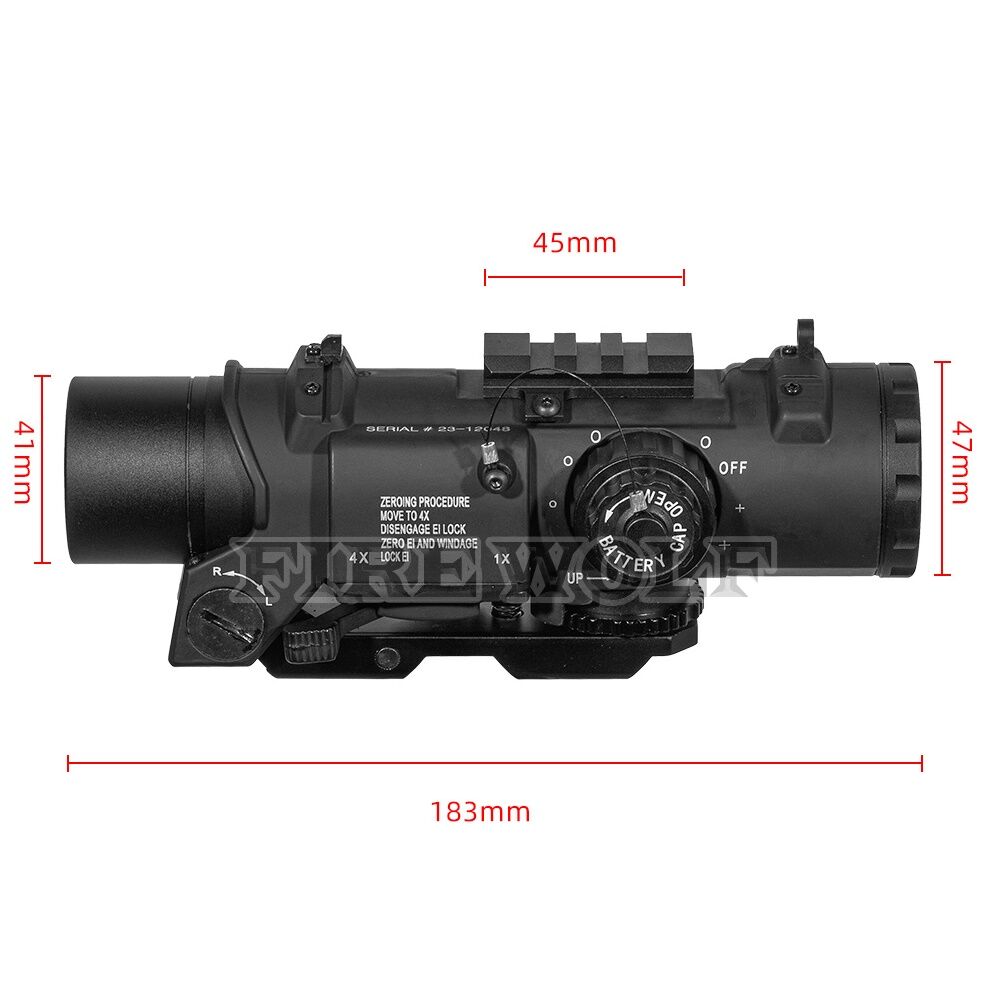 Firewolf Elcan SpecterDR Dual Role 1X-4X Optical Sight - Ảnh 6