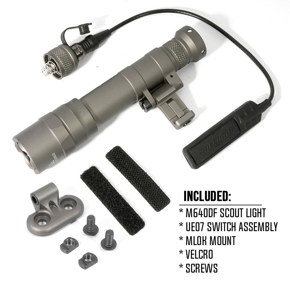 Specprecision SureFire M640DF Ultra Dual Fuel Scout Light (1400Lumen) - Ảnh 10