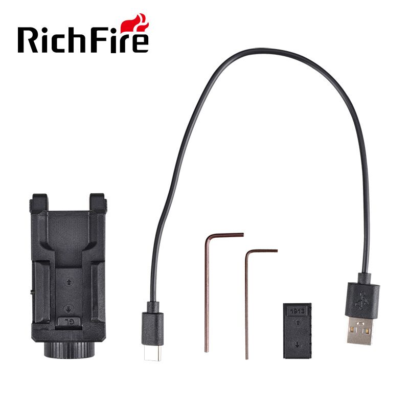 RichFire SFD-110 Pistol Light + Laser (800Lumen) - Ảnh 5