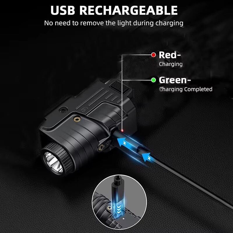 RichFire SFD-110 Pistol Light + Laser (800Lumen) - Ảnh 9