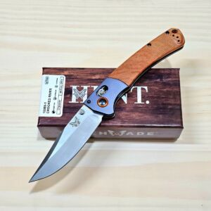 Benchmade 15080 Hunt Crooked River AXIS Folding Knife (SV-WD)
