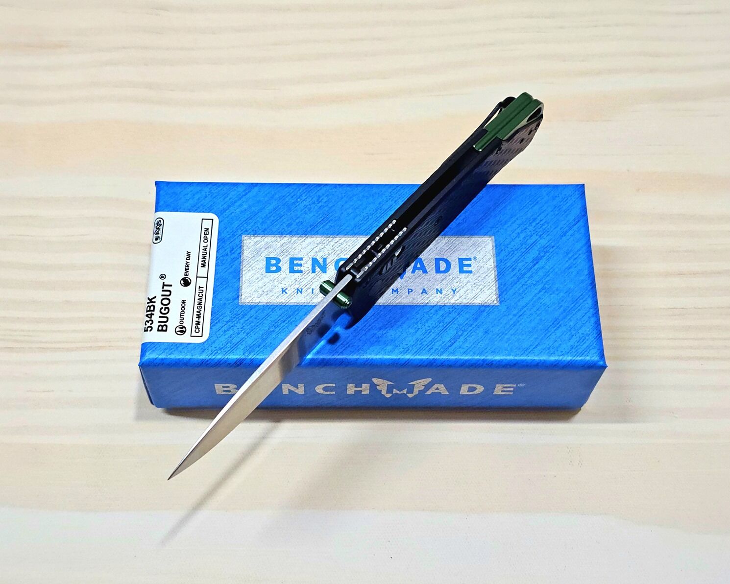 Benchmade 534 Bugout Vapyr AXIS Folding Knife (SV-BK) - Ảnh 3
